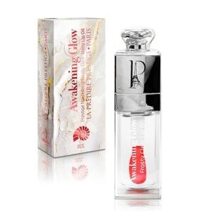 Awakening Glow Frosted Lip Oil - Vibrant Red